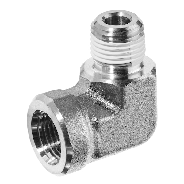 Usa Industrials 316SS Instrumentation Fitting w Sealant Street Elbow 3/8" FNPT x MNPT ZUSA-PF-4857 - main